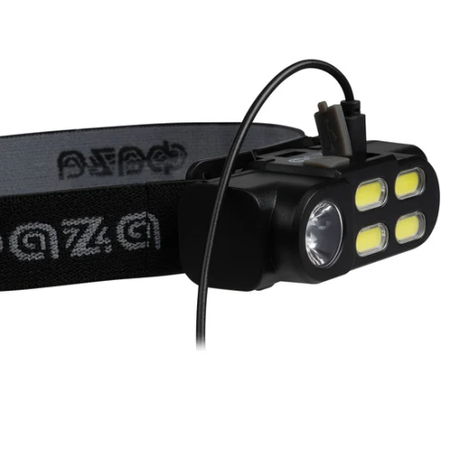 Фонарь налобный аккумуляторный Li-Ion 18650 1200 мАч, IP20 ФАZА AccuFH6-4COB/L3W 57802