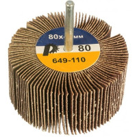 Круг лепестковый радиальный с оправкой 80х40 мм ПРАКТИКА 649-110