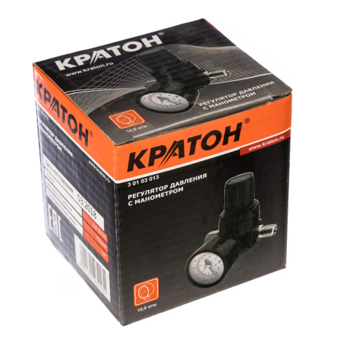 Регулятор давления с манометром КРАТОН (Mini Regulator)