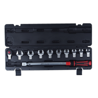 Динамометрический ключ  40-210 Nm с набором рожковых насадок (13-24 мм) 11 пр. JTC JTC-6835K