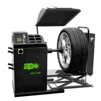 балансировочный станок для грузовых колес shtelwheel apo-t185 (380 в)_Интернет-магазин ГАРО
