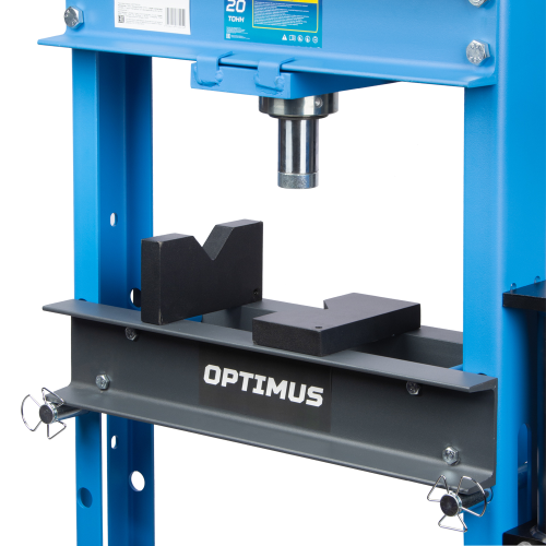 Пресс гидравлический напольный 20 т OPTIMUS OPT-220F ручной и ножной привод